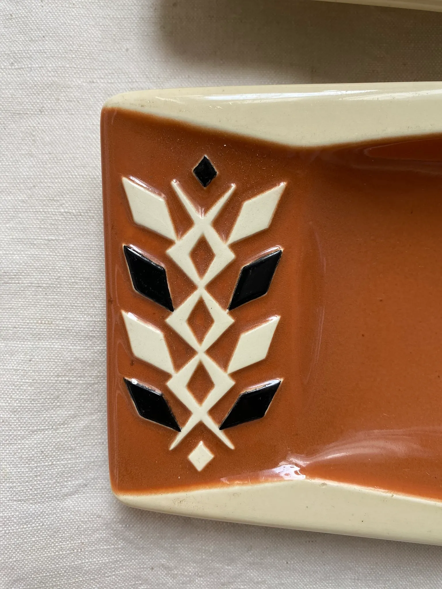 Vercéram snack bowls or dishes, 1950s