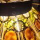 Felipe Derflingher table lamp, amber 1960,70
