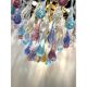 Grand Lustre en Verre de Murano Multicolore – Design Scénique