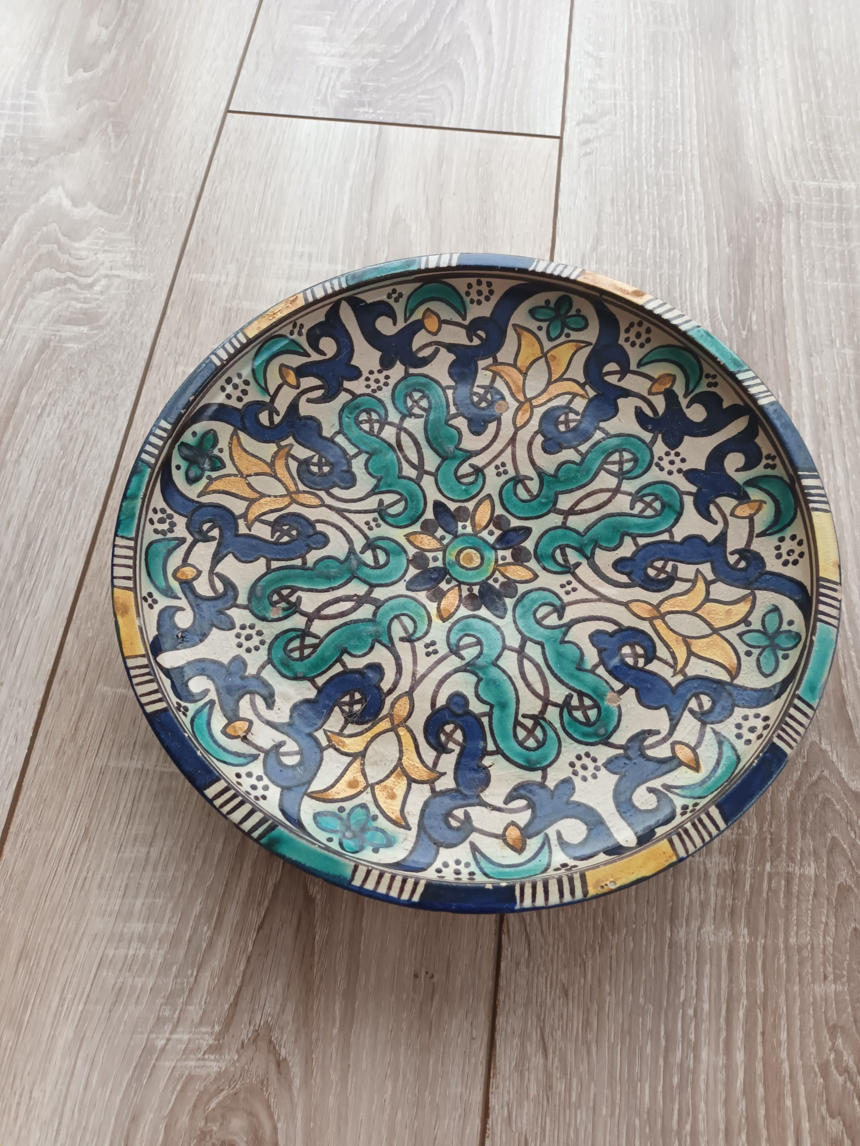 Moroccan dish 19th early 20th