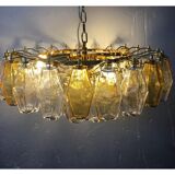 Lustre en verre de Murano