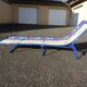 Pair of vintage lafuma sun loungers