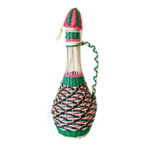 Vintage scoubidou bottle