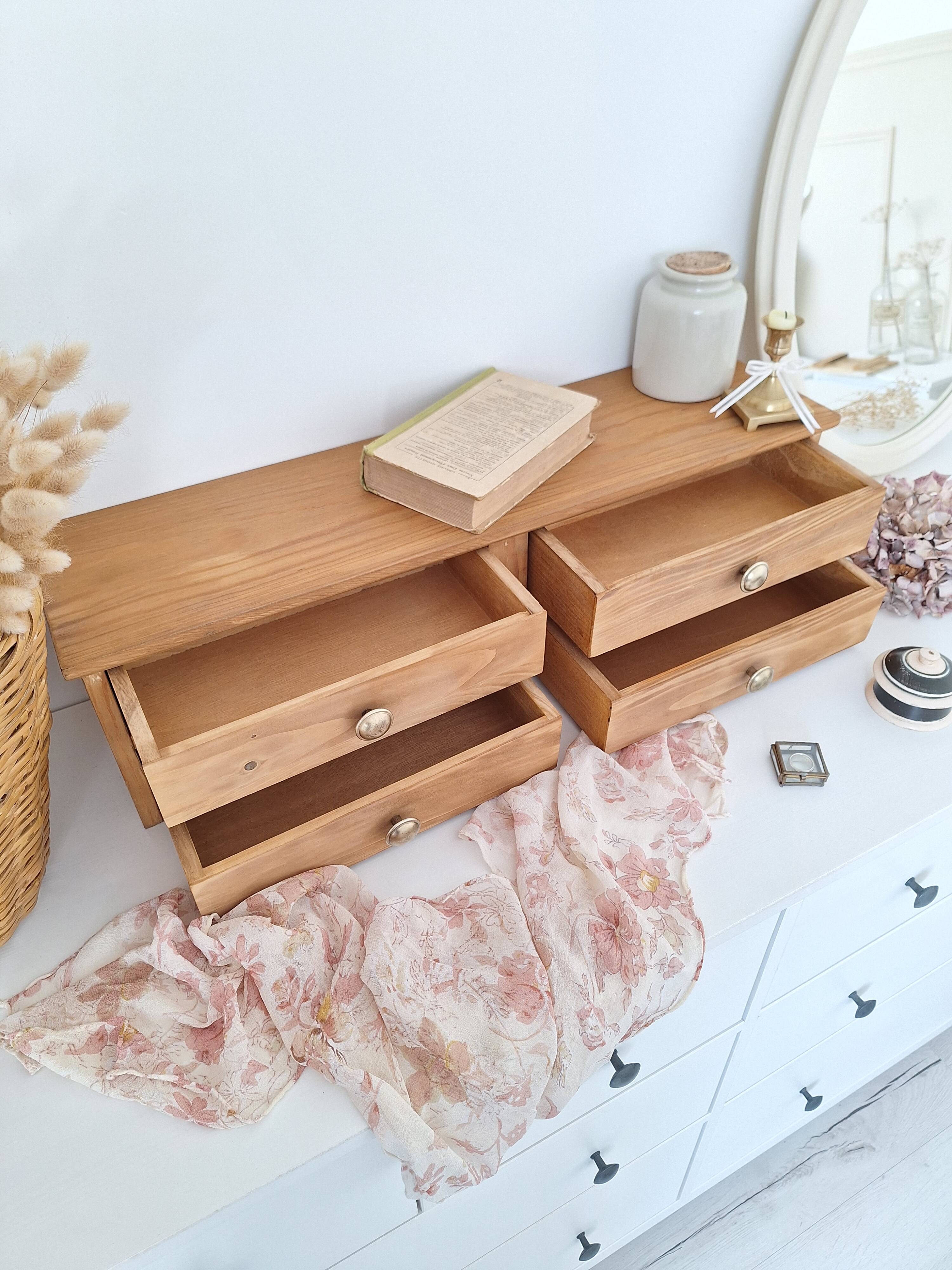 Vintage wooden shelf