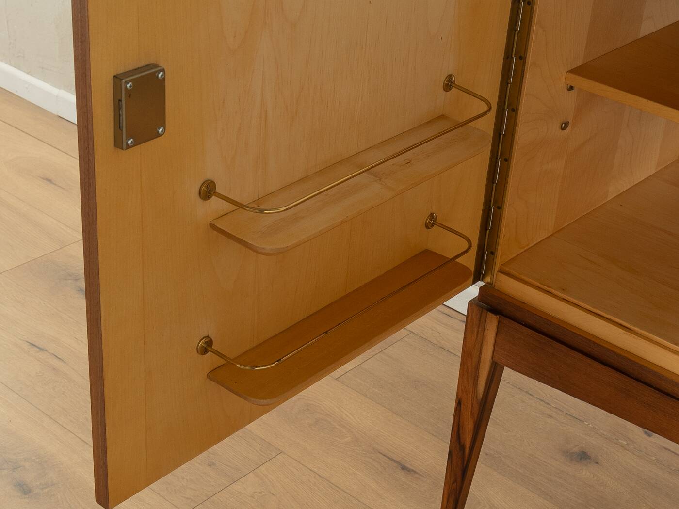 Unique Home Bar in a Dresser, 60s