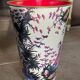 Silkscreened sheet metal paper basket 1960