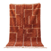Tapis en laine pure fait main traditionnelle artisanale taille 1,5/2,5 m