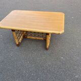 Rattan coffee table