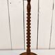 Vintage turned wooden hat rack milliner