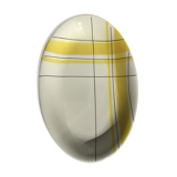 Dish oval Salins yellow tiles Montreal