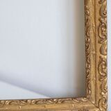 Old gilded frame