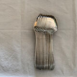 12 silver-plated spoons