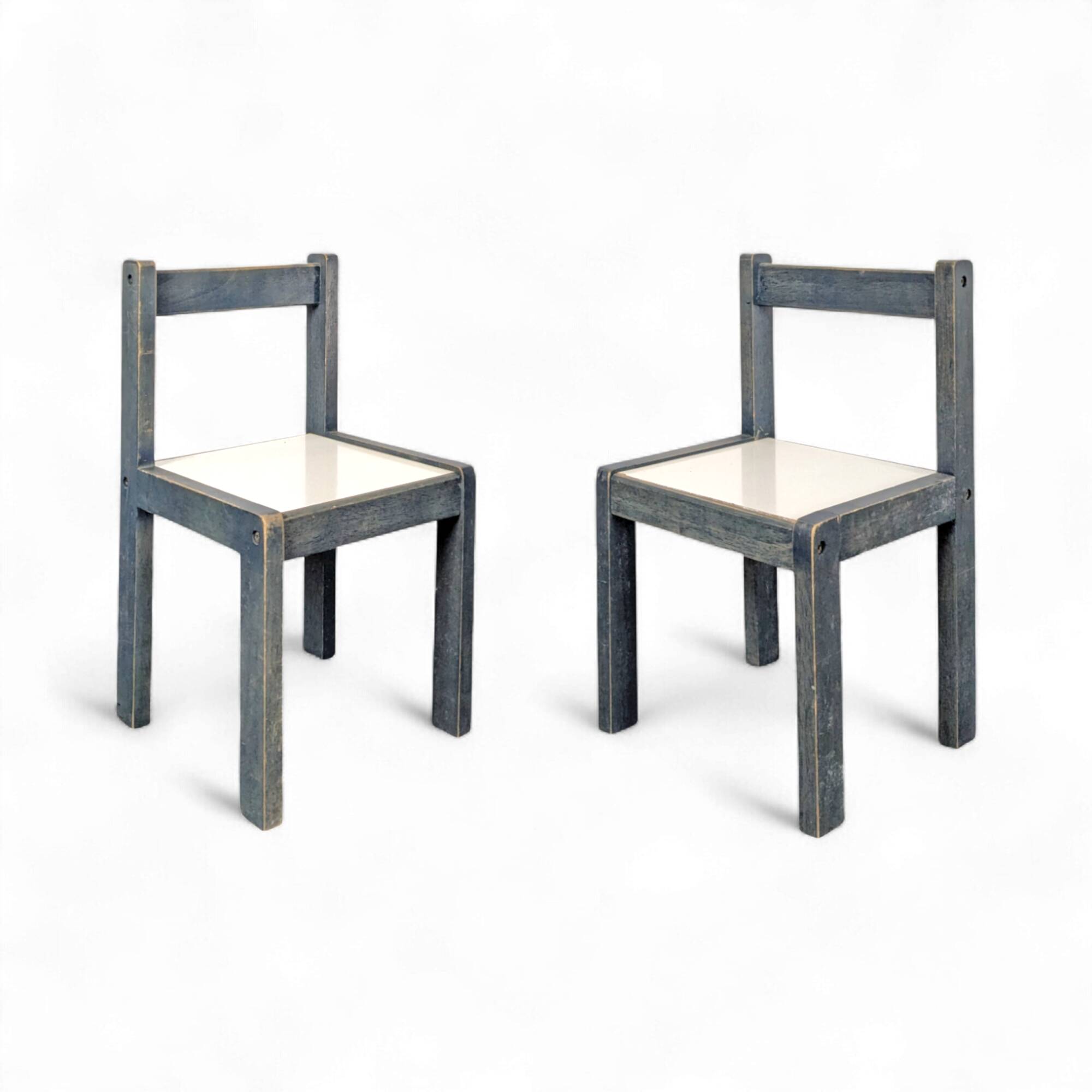 Pair of children's chairs
