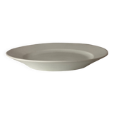 Plat blanc en porcelaine