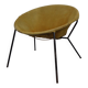 Danish Suede Folding Balloon Chair by Hans Olsen for Lea, 1960s