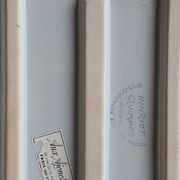 Henriot Quimper vintage numbered asparagus dishes