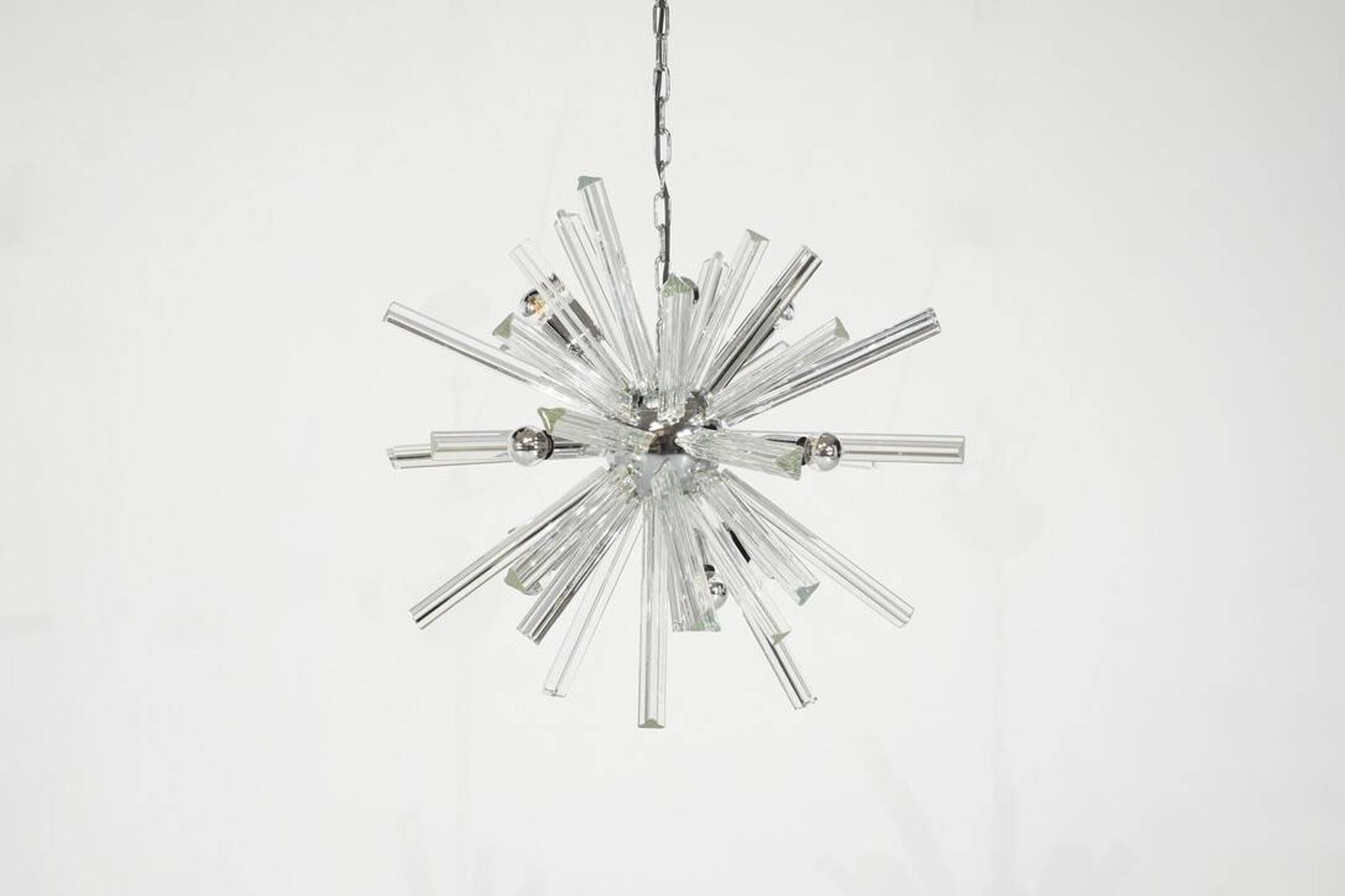 Murano glass Sputnik pendant light, Italy.