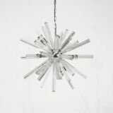 Suspension Sputnik en verre de Murano, Italie.