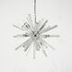 Murano glass Sputnik pendant light, Italy.
