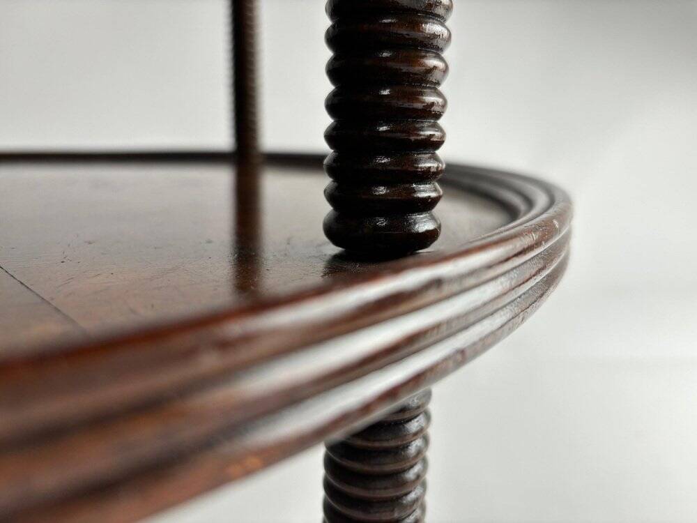 Mid-Century Wooden Bar Cart attributed to Paolo Buffa. Italy, 1940s
