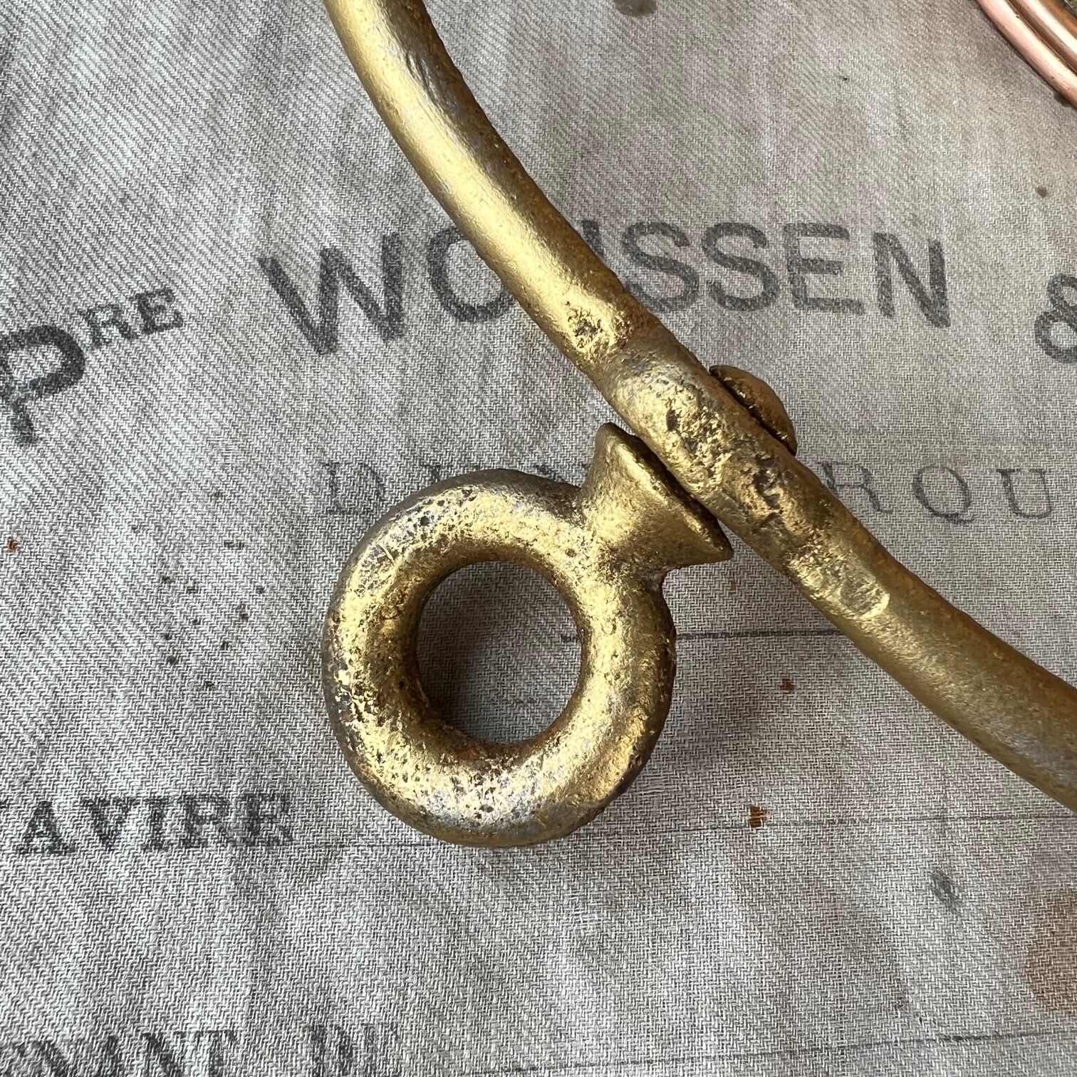 Old storm lamp from 1864