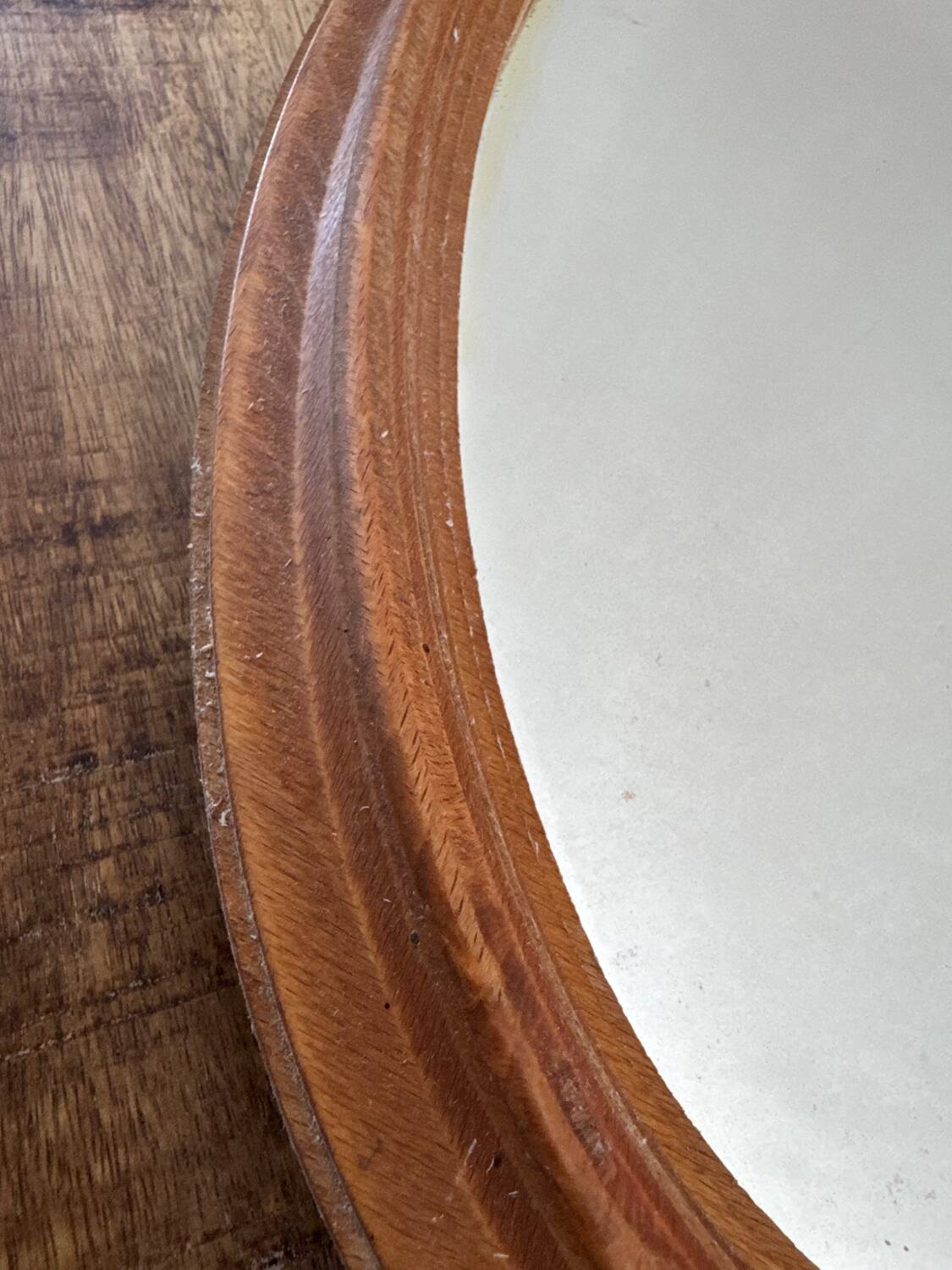 Miroir ovale vintage