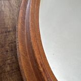 Vintage oval mirror