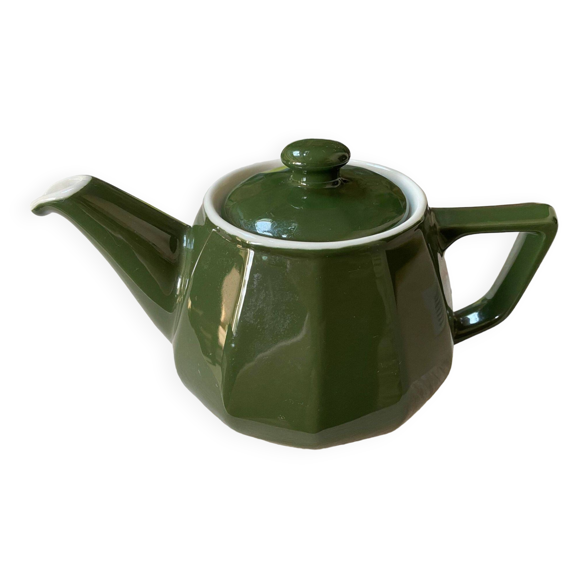 Earthenware teapot