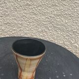 Hohr glazed ceramic vase made in Germany, numbered, design and vintage