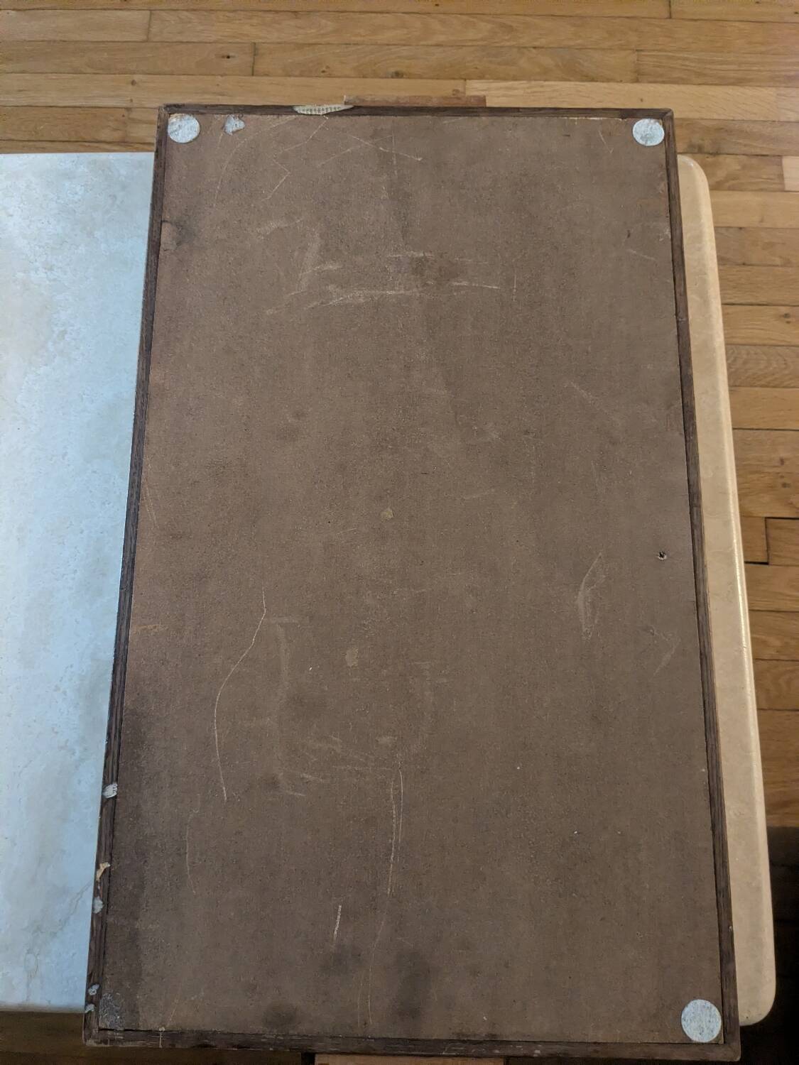 Wooden vintage platter