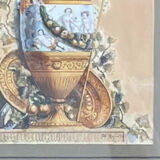 Aquarelle XIXeme Fontaine à l'Antique Signée H. Lozé