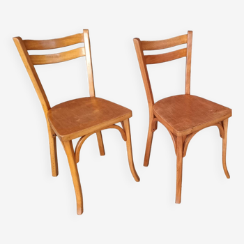 Set of 2 Baumann bistro chairs n56