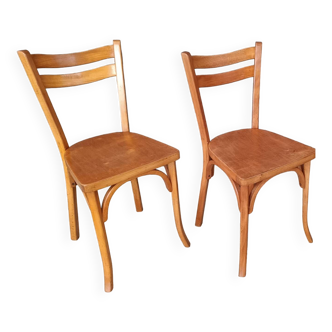 Lot de 2 chaises bistrot Baumann n56