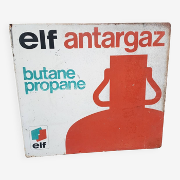 Plaque en tôle Elf Antargaz