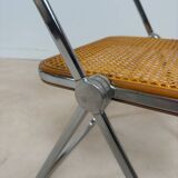 Ensemble de 5 chaises « Plia » par Giancarlo Piretti pour Castelli