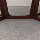 Baumann extendable oval table, 70s-80s