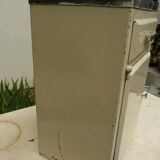 Meuble de métier coiffeur années 60 en métal