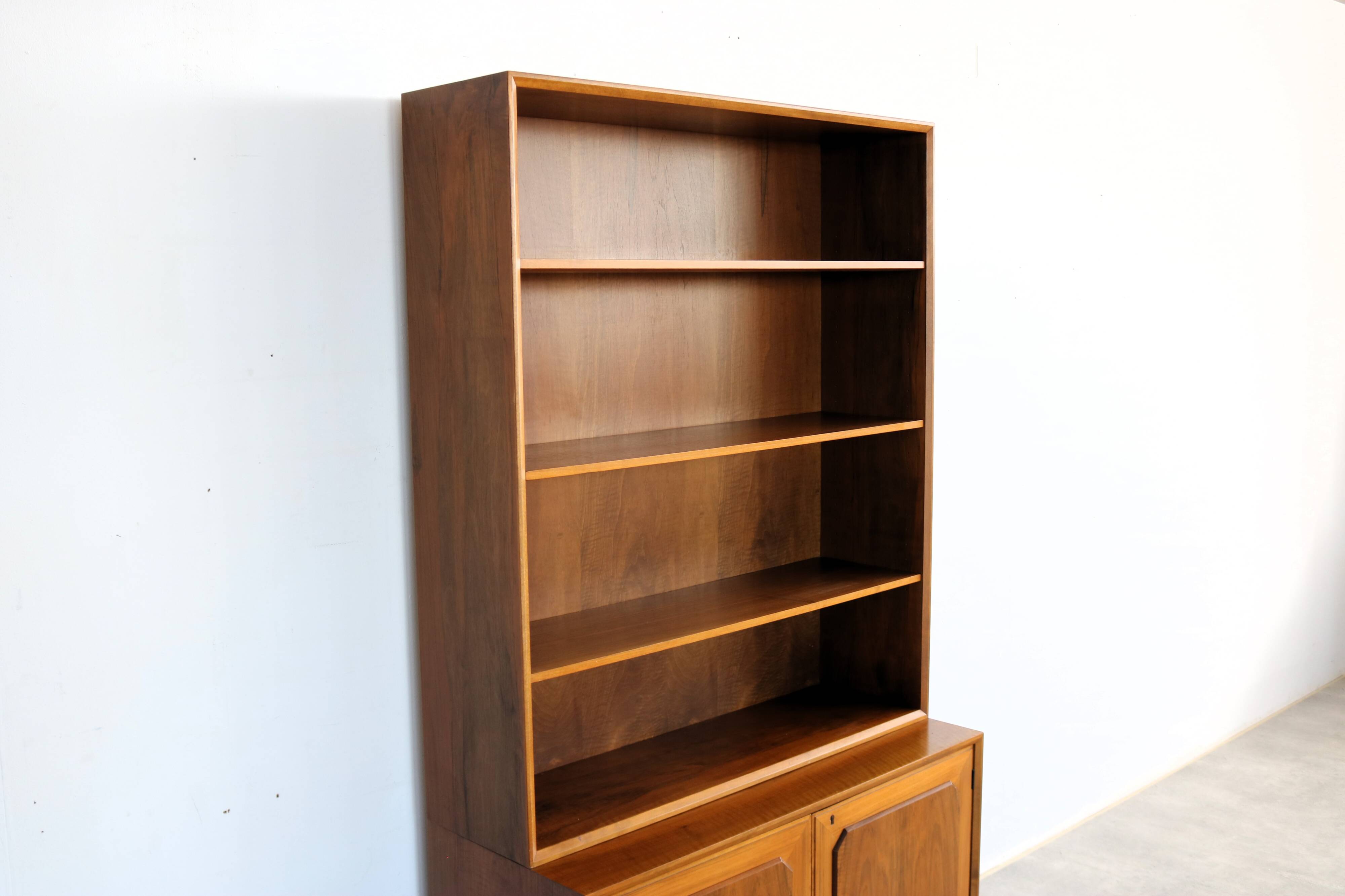 vintage bookcase | wall cabinet | 1960s | Sweden