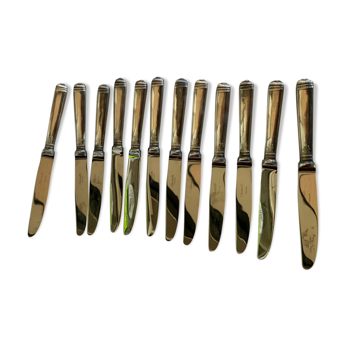 12 Christofle knives