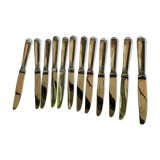 12 Christofle knives