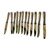 12 Christofle knives