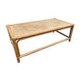 Rattan coffee table
