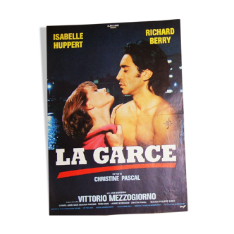 Original cinematic poster "La Garce"