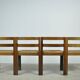 Modern vintage wenge dining chairs by OV Rotterdam, 1970s