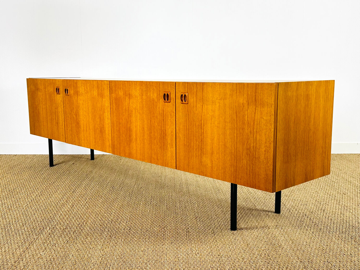 Scandinavian teak sideboard from the 1960s.