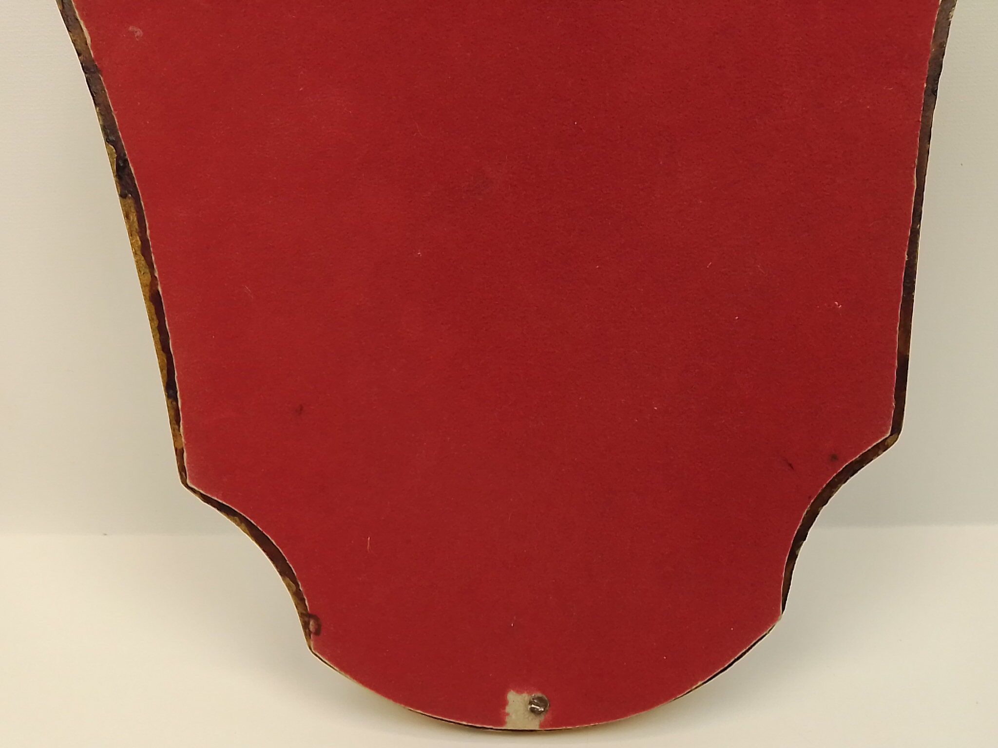 Wall mirror with gilded wooden frame 32 cm X 22 cm