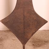 Three Topoke African Sword Coins on Base