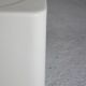 Coffee table "space age" fiberglass, white laquered, circa 1970