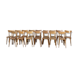 Lot 16 chaises bistrot