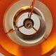 Hanging lamp model ‘Nova’ designed by Jo Hammerborg for Danish Fog&Mørup 1963 in copper